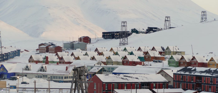 Longyearbyen in winter